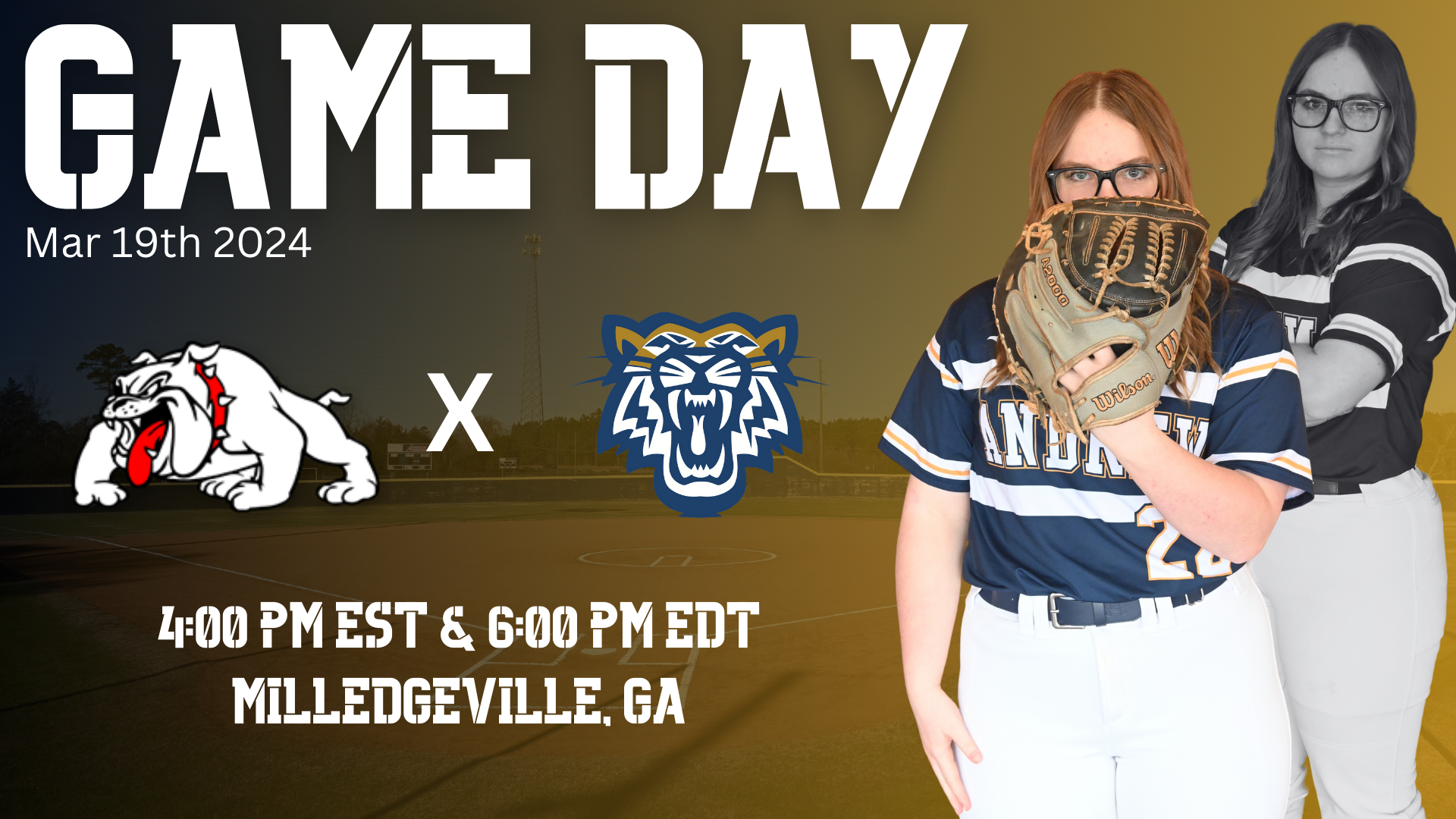 Softball On The Road In Milledgeville