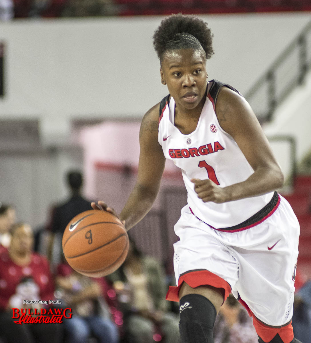 Shanea Armbrister in Action at UGA