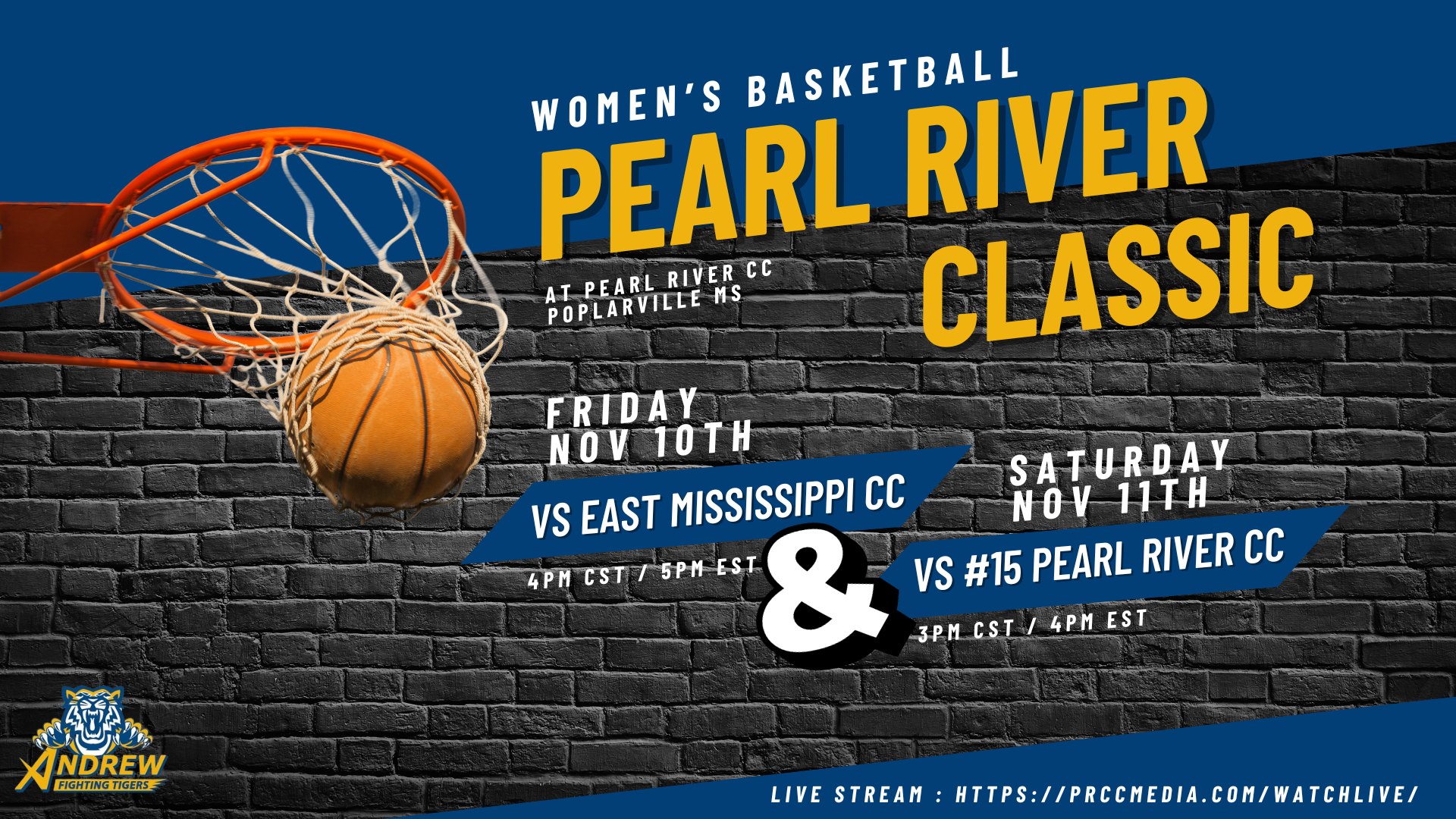 Women's Basketball Competes In Pearl River Classic