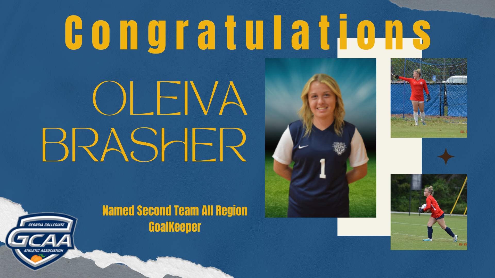 Olevia Brasher: A Rising Star in Cuthbert, GA, Named to 2nd Team All-Region in Women's Soccer