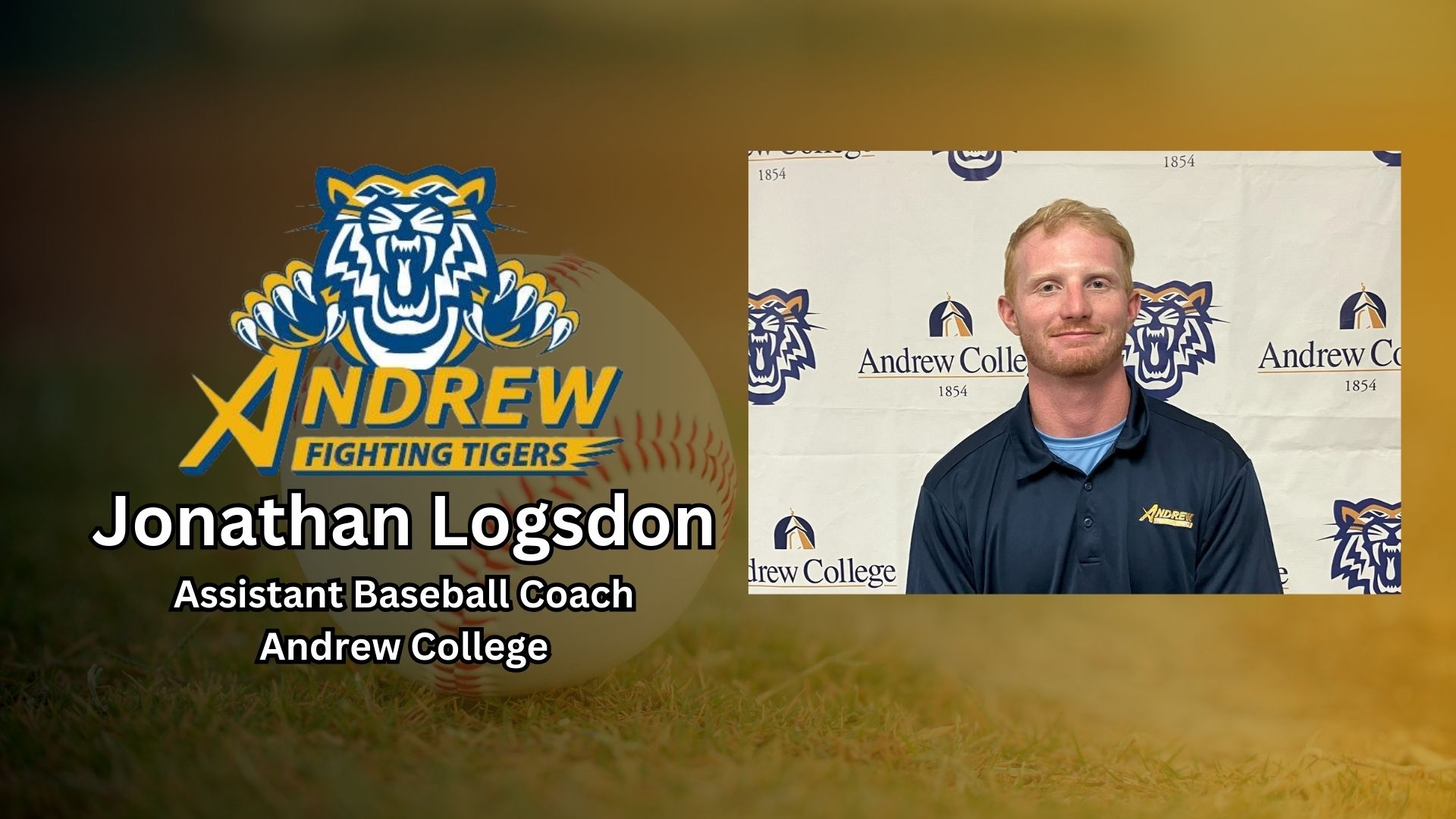 Jonathan Logsdon Joins Baseball Staff