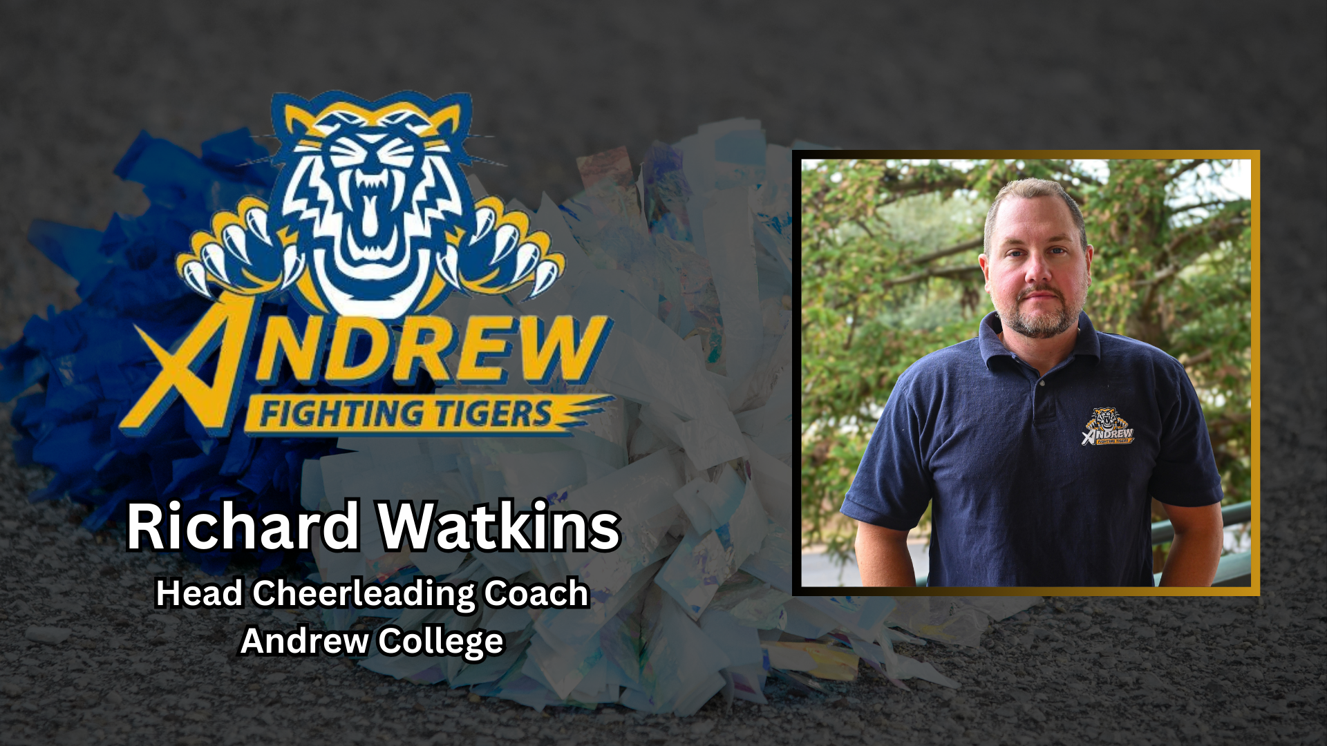 New Head Cheerleading Coach Richard Watkins