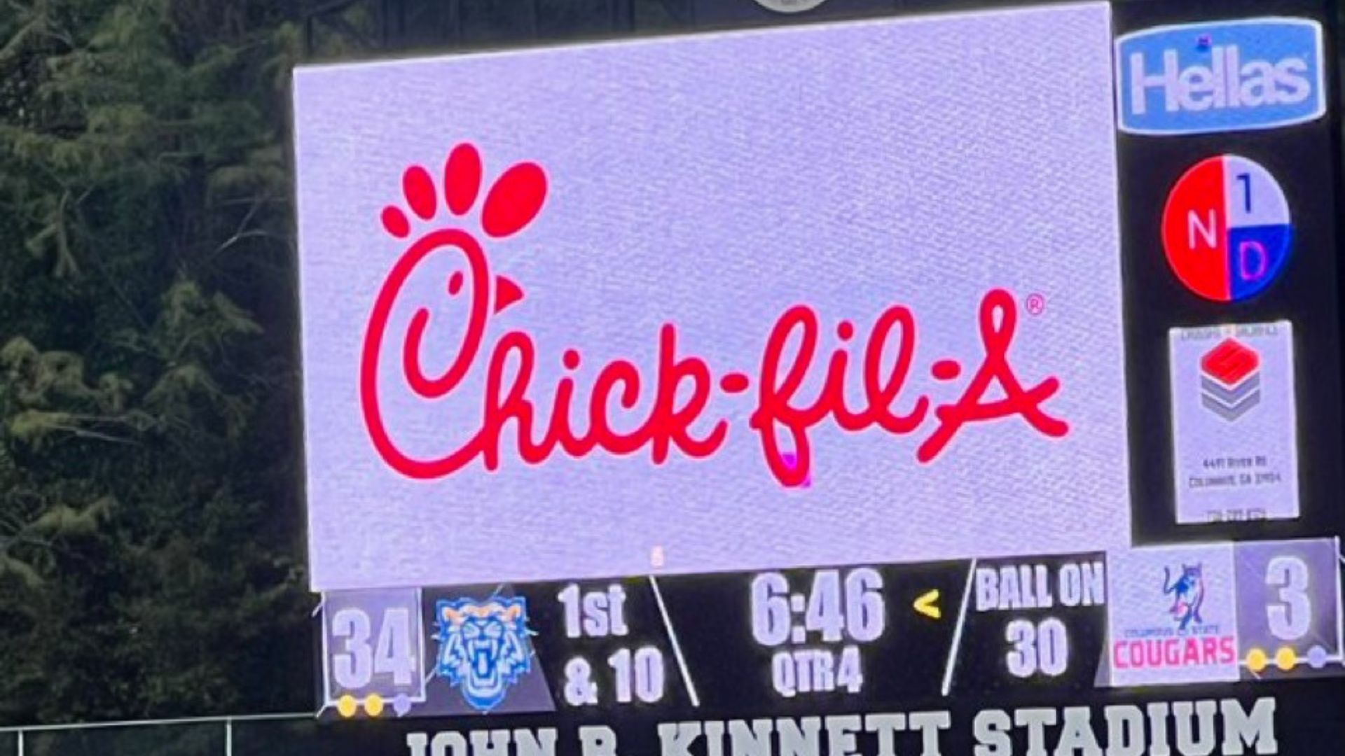 Football Makes it 4 in a Row