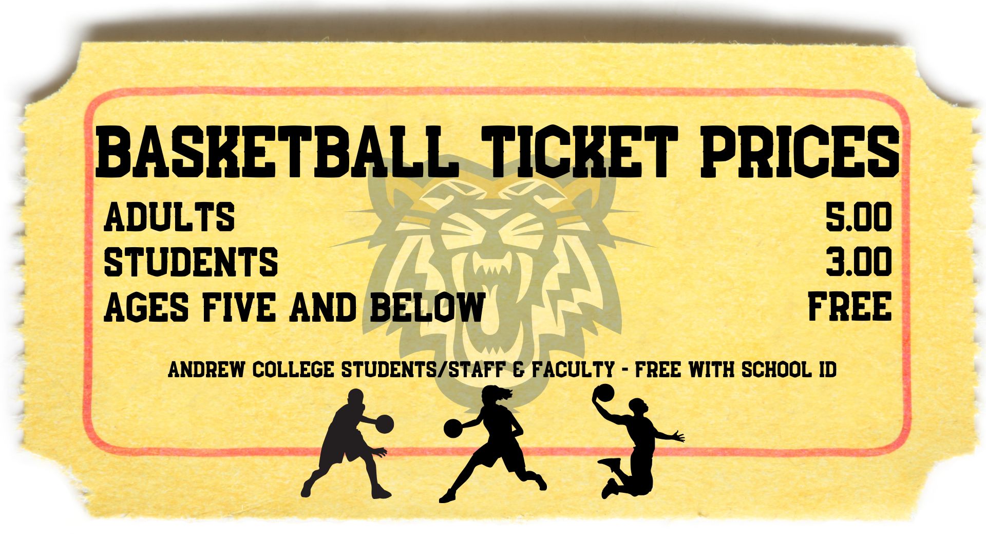 Women's Basketball Home Ticket Prices