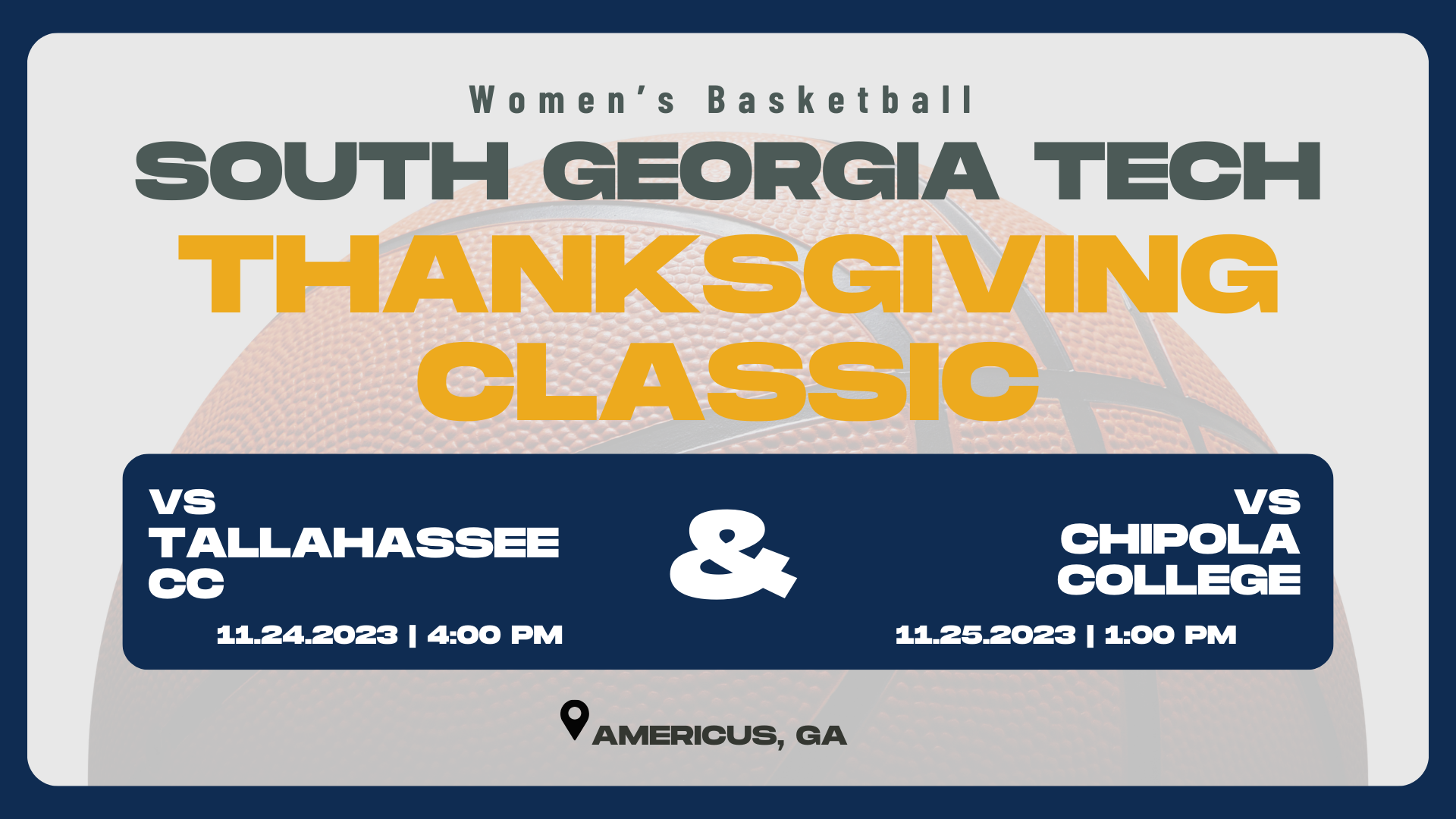 Women's Basketball Competes In Thanksgiving Classic