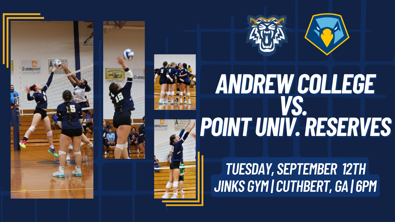 Volleyball vs. Point University Reserves tonight!