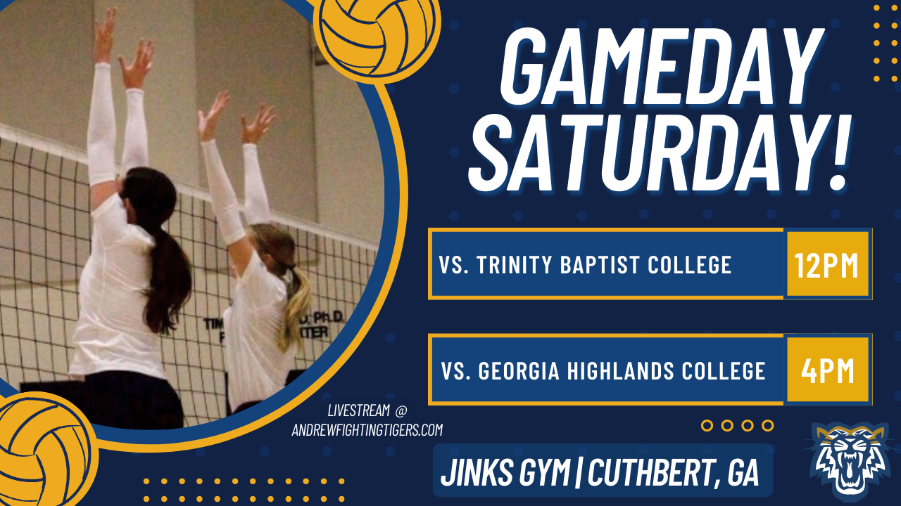 Saturday Gameday! Volleyball in a Trimatch at Home!